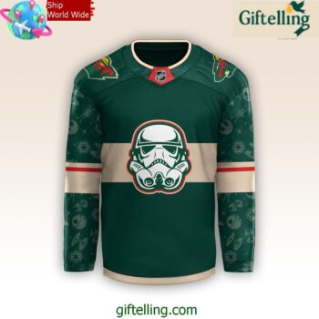 Minnesota Wild x Star Wars Night 2024 Hockey Jersey