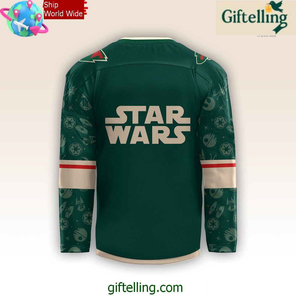 Minnesota Wild x Star Wars Night 2024 Hockey Jersey Minnesota Wild x Star Wars Night 2024 Hockey Jersey