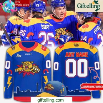 Moncton Wildcats CHL 2025 Hockey Jersey
