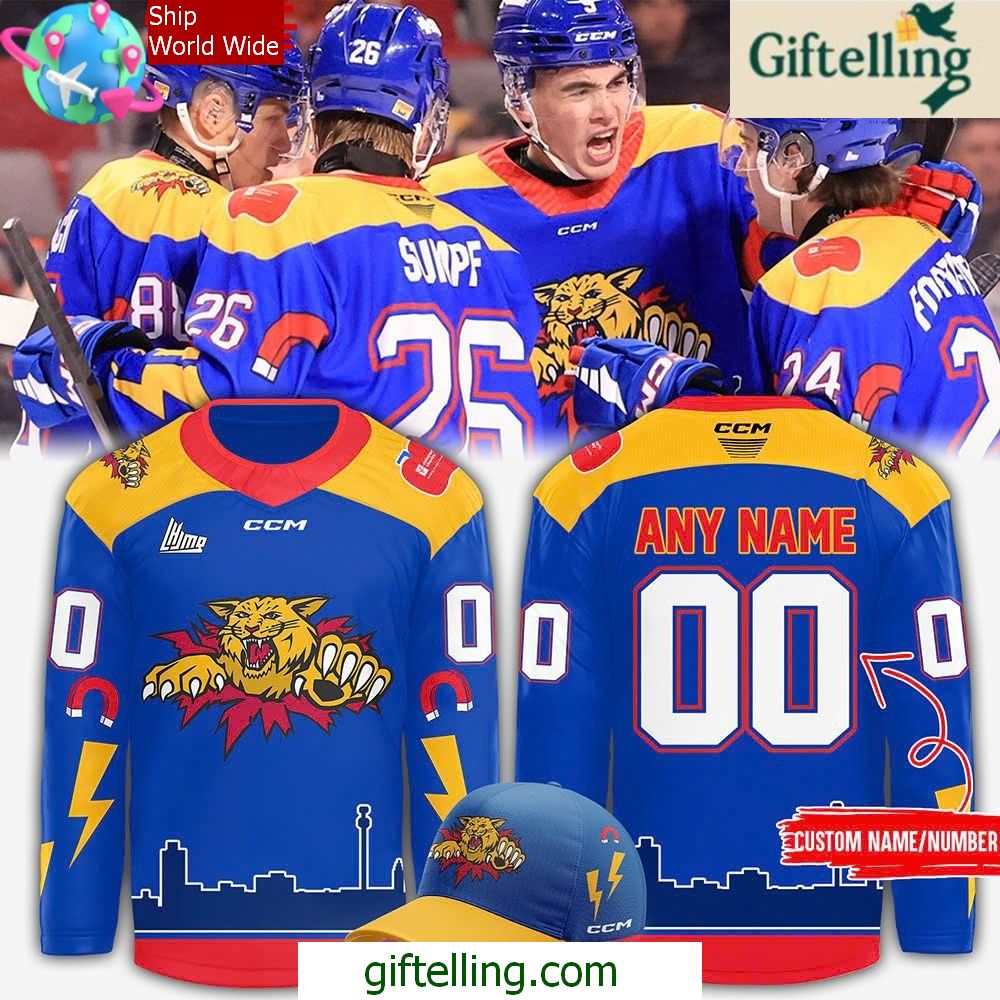 Moncton Wildcats CHL 2025 Hockey Jersey