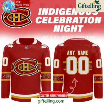 Montreal Canadiens x Indigenous Canada Heritage 2025 Hockey Jersey