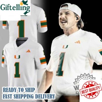 Morgan Wallen X Miami Hurricanes World Tour 2025 Football Jersey