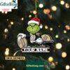 New Orleans Saints x The Grinch Christmas Acrylic Ornament