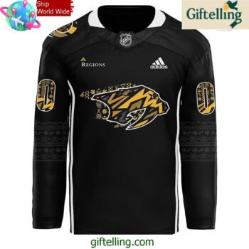 Nashville Predators Black History Month Night 2025 Hockey Jersey