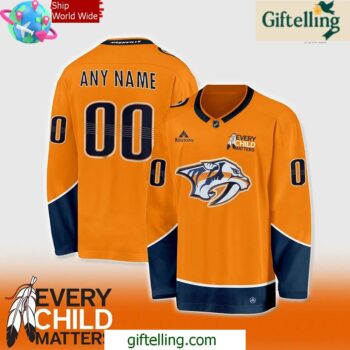 Nashville Predators Every Child Mastters 2024 Hockey Jersey