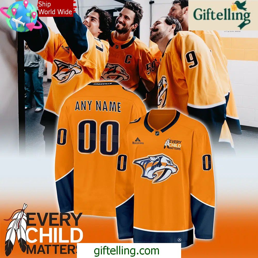 Nashville Predators Every Child Mastters 2024 Hockey Jersey