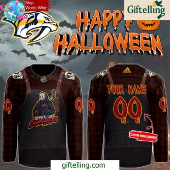 Nashville Predators x Halloween Night 2024 Hockey Jersey
