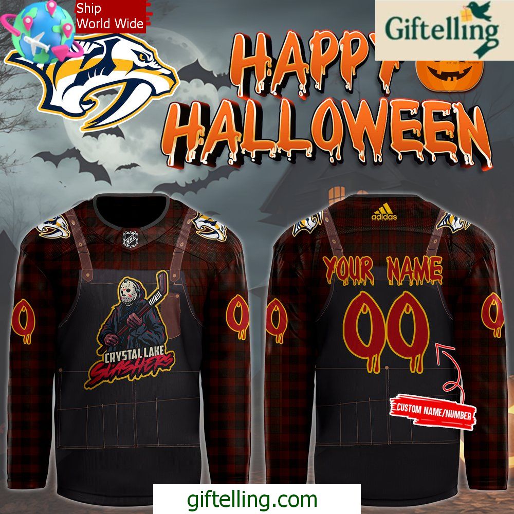 Nashville Predators x Halloween Night 2024 Hockey Jersey