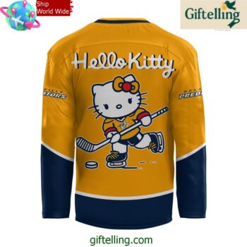 Nashville Predators x Hello Kitty Special NHL Jersey