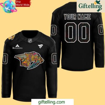 Nashville Predators x Hispanic Music Heritage Night 2024 Hockey Jersey