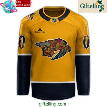 Nashville Predators x Hispanic Music Heritage Night 2024 Special Hockey Jersey