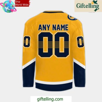 Nashville Predators x Jerry Roll 2025 Hockey Jersey