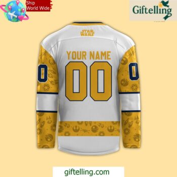 Nashville Predators x Star Wars Night 2024 Custom Hockey Jersey