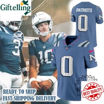New England Patriots 2025 Rivalries Custom Name Football Jersey -