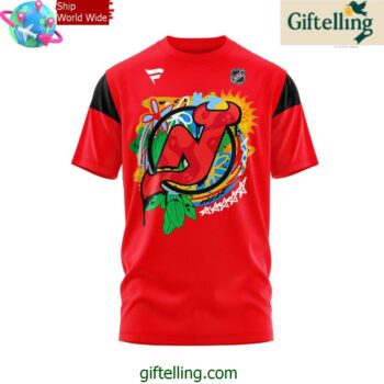 New Jersey Devils Hispanic Heritage Night 2024 TShirt
