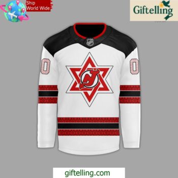 New Jersey Devils Jewish Heritage Night 2024 Hockey Jersey