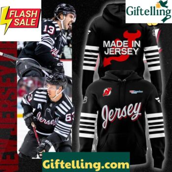 New Jersey Devils Made In Jersey 2025 Special Hoodie