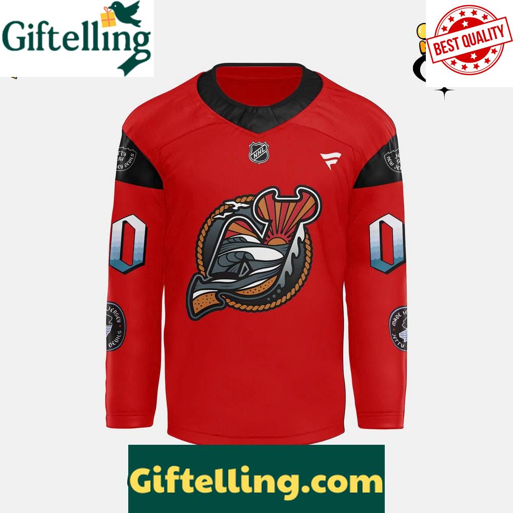 New Jersey Devils Made In Jersey Night 2025 Custom Hockey Jersey