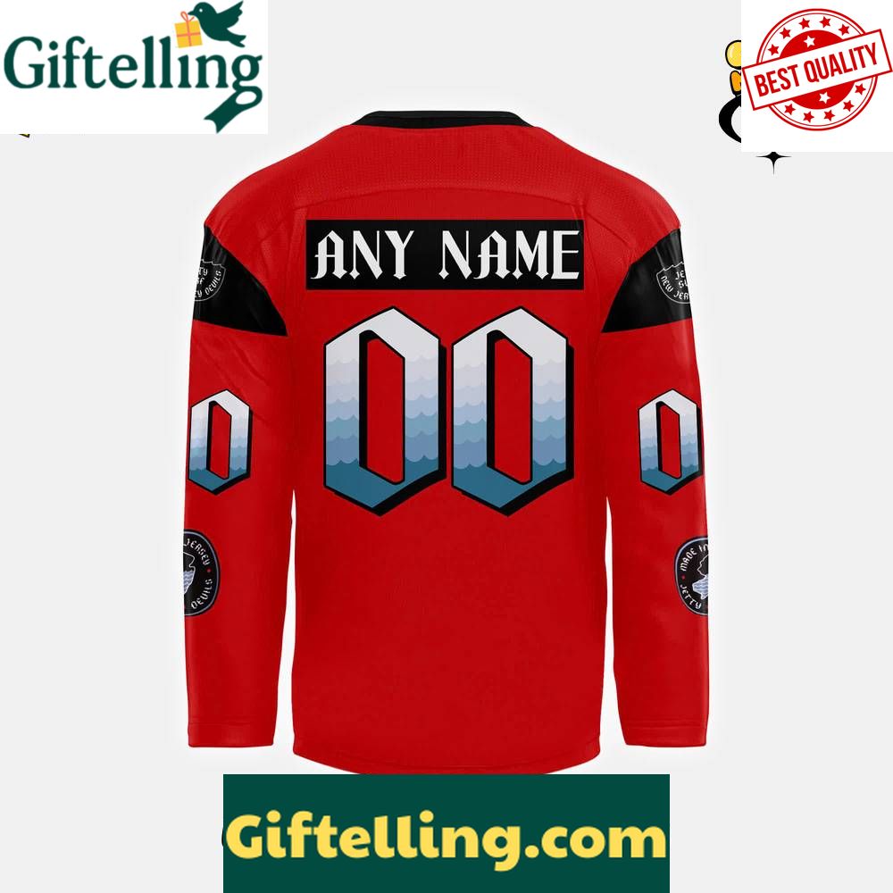 New Jersey Devils Made In Jersey Night 2025 Custom Hockey Jersey