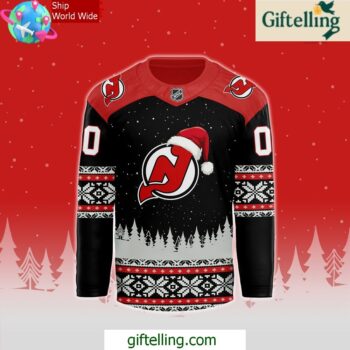 New Jersey Devils Merry Christmas Holiday Special Hockey Jersey