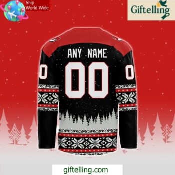 New Jersey Devils Merry Christmas Holiday Special Hockey Jersey