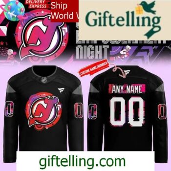 New Jersey Devils New Women’s Empowerment Night 2025 Jersey
