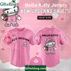 New Orleans Saints Hello Kitty Pink NFL Baseball Jersey
