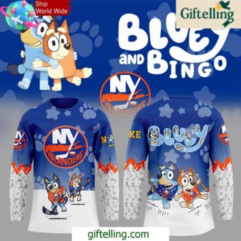 New York Islanders Bluey and Bingo Special Jersey