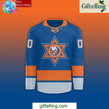 New York Islanders Jewish Heritage Night Special Hockey Jersey