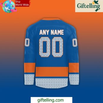 New York Islanders Jewish Heritage Night Special Hockey Jersey