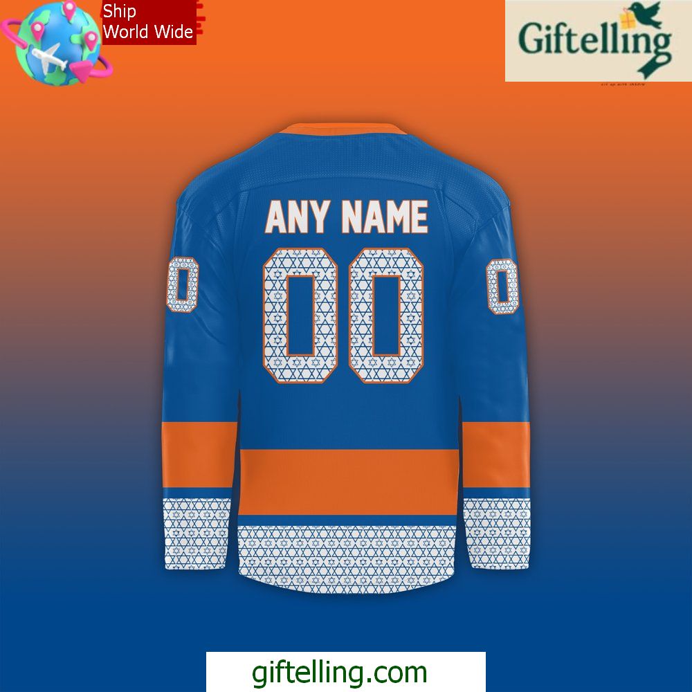 New York Islanders Jewish Heritage Night Special Hockey Jersey New York Islanders Jewish Heritage Night Special Hockey Jersey