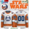 New York Islanders x Star Wars Night 2024 Custom Hockey Jersey