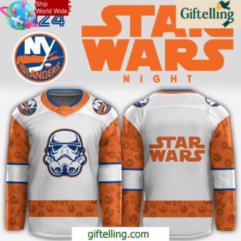 New York Islanders x Star Wars Night 2024 Hockey Jersey