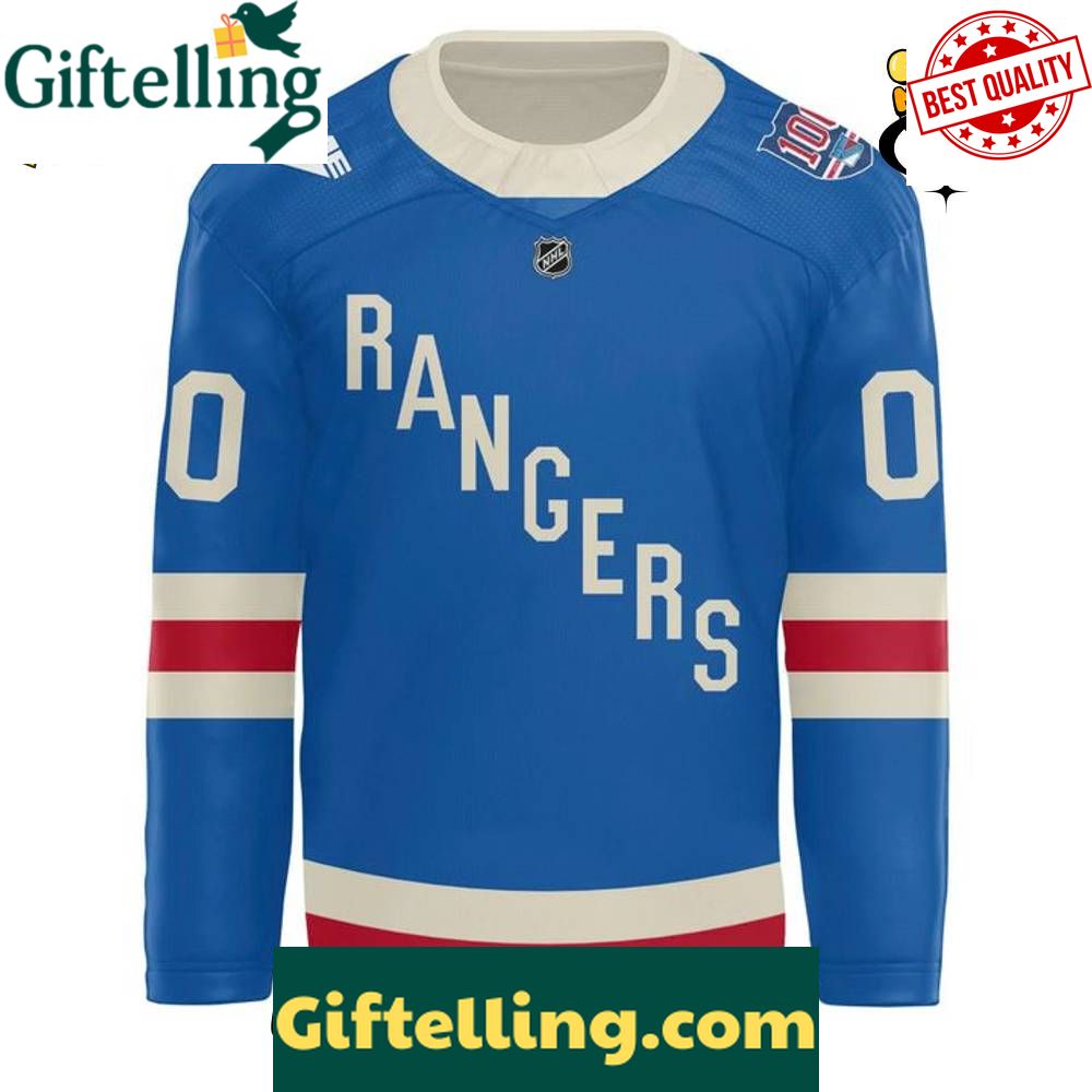 New York Rangers The Centennial Special Hockey Jersey