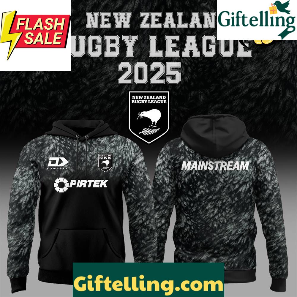 New Zealand National Rugby Mainstream Special Hoodie