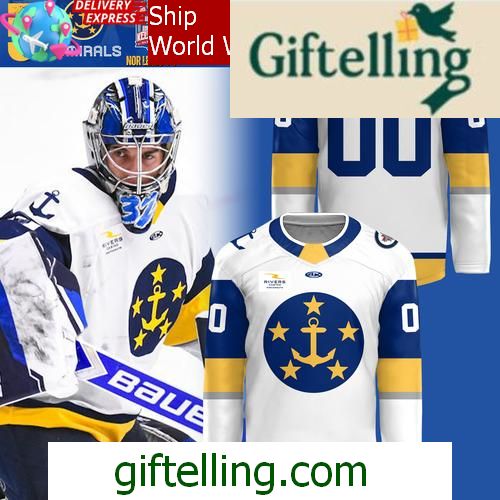 Norfolk Admirals 2025 Kelly Cup Playoffs Official Hockey Jersey