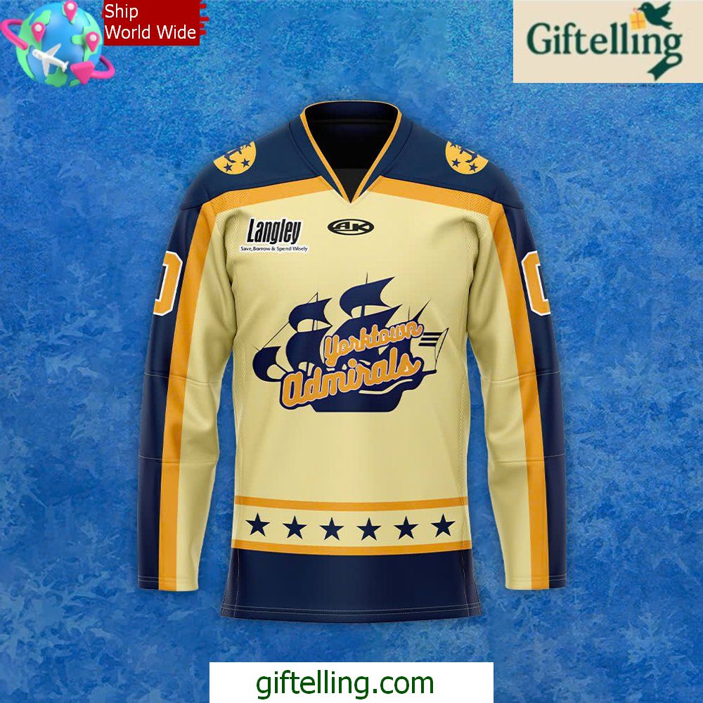 Norfolk Admirals Yorktown City Series 2025 Jersey Norfolk Admirals Yorktown City Series 2025 Jersey