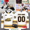 North Bay Battalion Uniform 202425 White Hockey Jersey