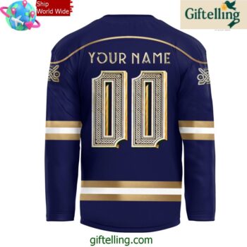 Notre Dame Fighting Irish Belfast Uniform Custom Hockey Jersey