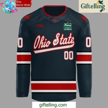 Ohio State Ice Hockey Frozen Confines 2025 Jersey