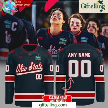 Ohio State Ice Hockey Frozen Confines 2025 Jersey