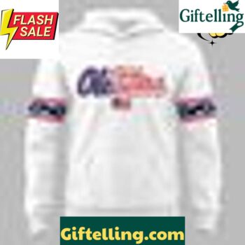 Ole Miss Rebels 2025 Military Appreciation Salute To Service Wordmark Hoodie