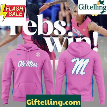 Ole Miss Rebels Women's Basketball Special Pink Hoodie