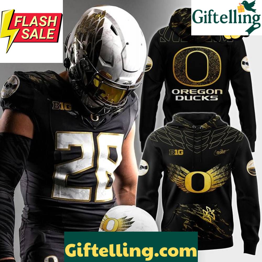 Oregon Ducks ''Shoe Duck uniform 2025 Special Hoodie