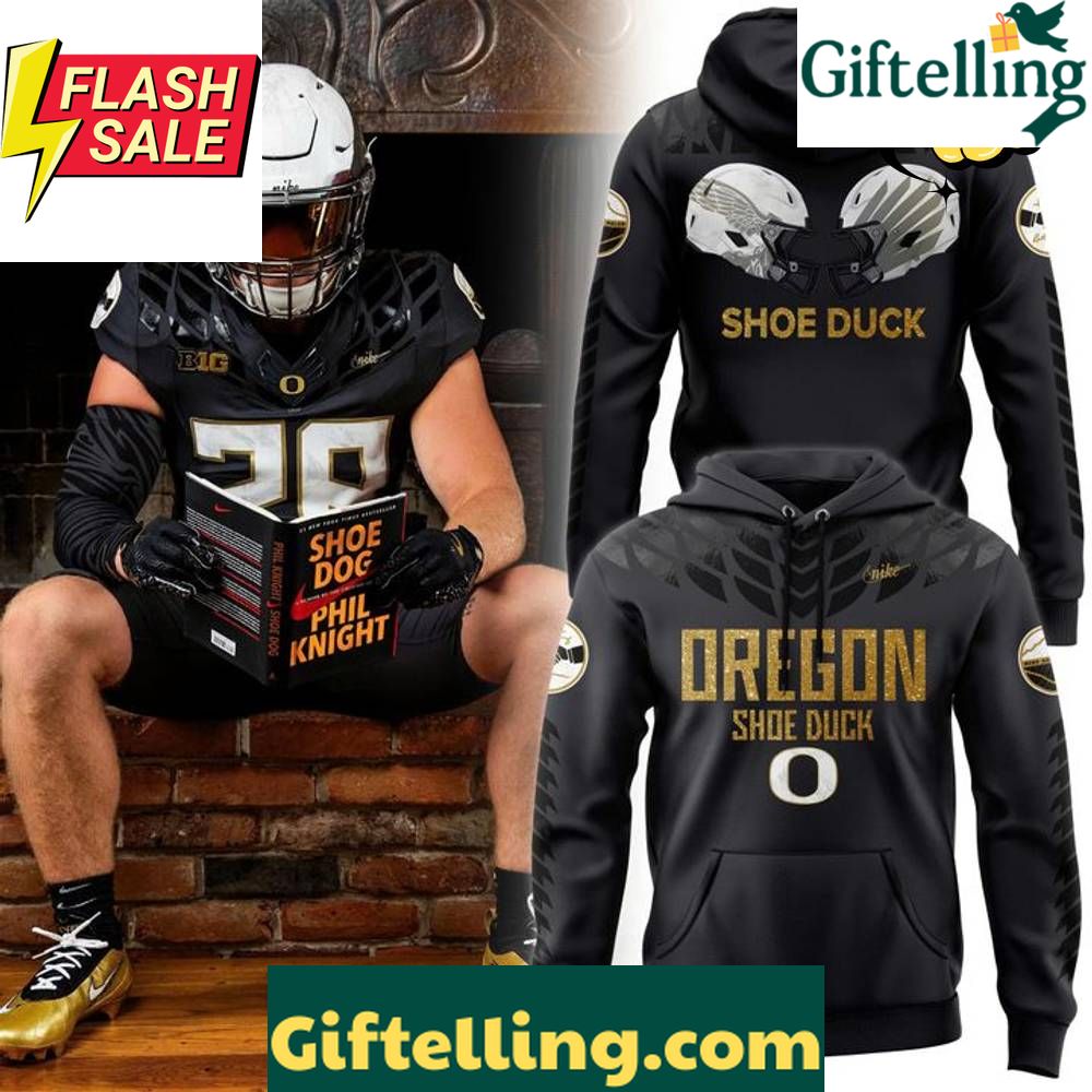 Oregon Ducks Shoe Ducks Phil Knight Special Hoodie