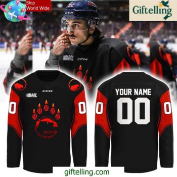 Oshawa Generals Black History Month 2025 Hockey Jersey