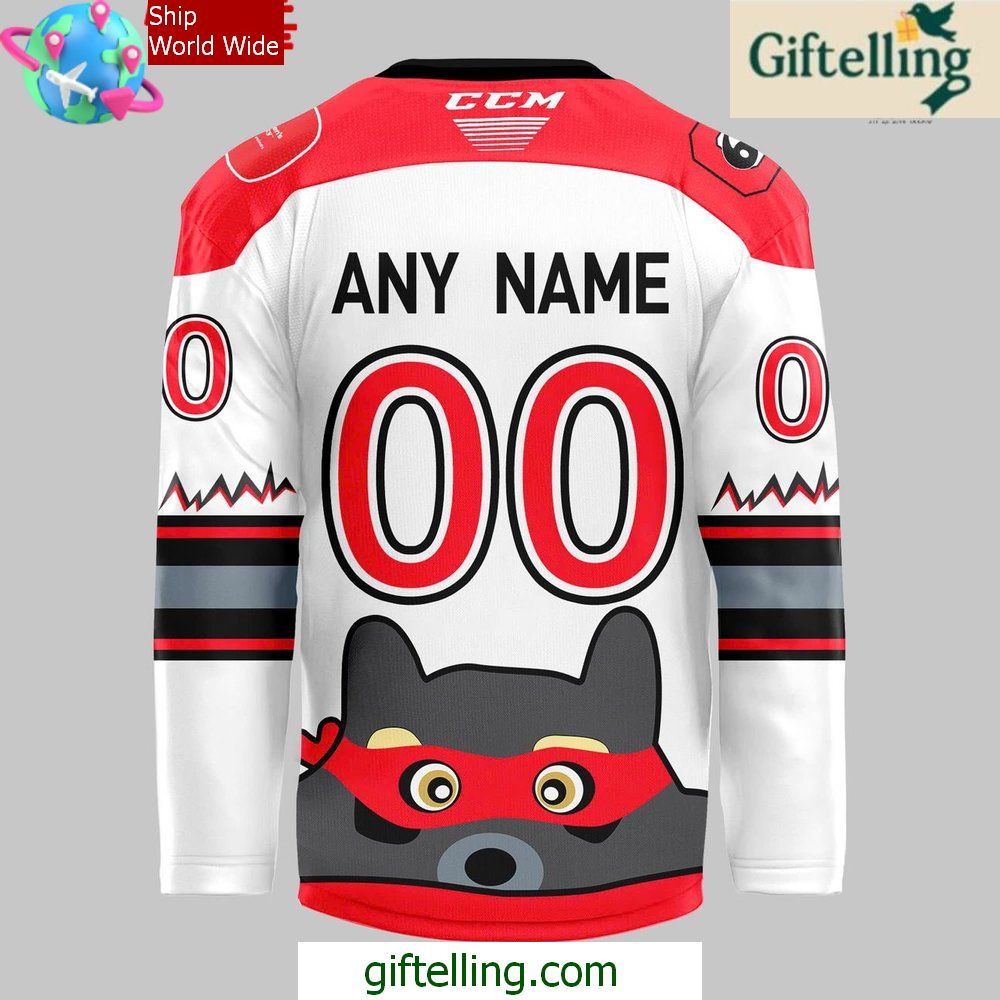Ottawa 67s Contest Winning Special Hockey Jersey Ottawa 67s Contest Winning Special Hockey Jersey