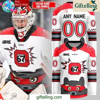 Ottawa 67s Contest Winning Special Hockey Jersey