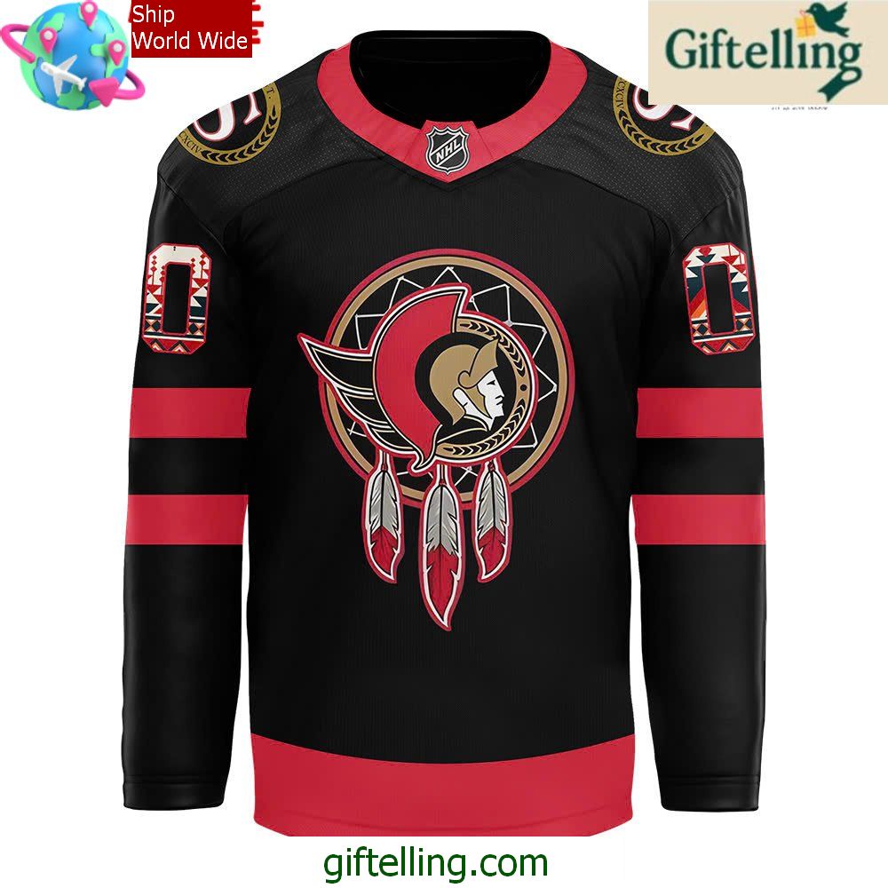 Ottawa Senators Indigenous Culture Celebration 2024 Hockey Jersey Ottawa Senators Indigenous Culture Celebration 2024 Hockey Jersey