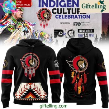 Ottawa Senators Indigenous Culture Celebration 2024 Hoodie